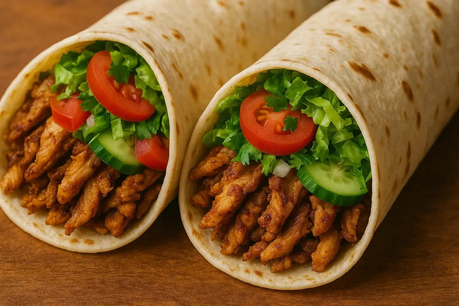 Homemade Chicken Shawarma